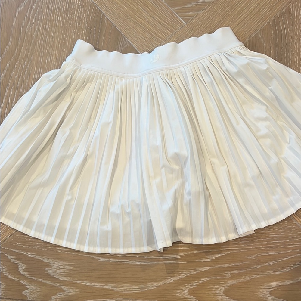 Lululemon Athletica White Athletic Skirt